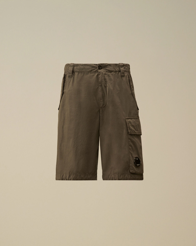 Cotton Rip-Stop Loose Lens Cargo Shorts 1