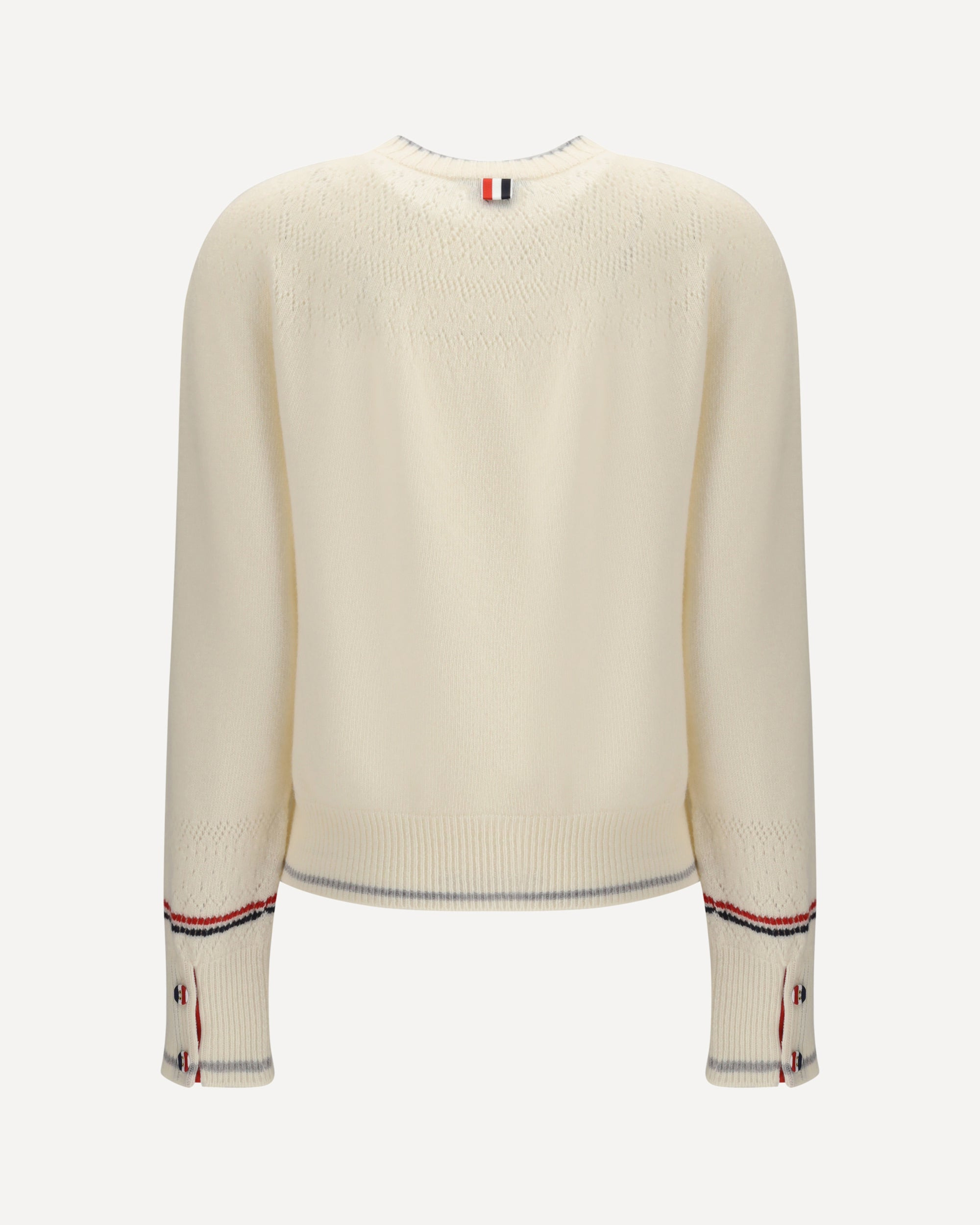 Pointelle wool Sweater - 2