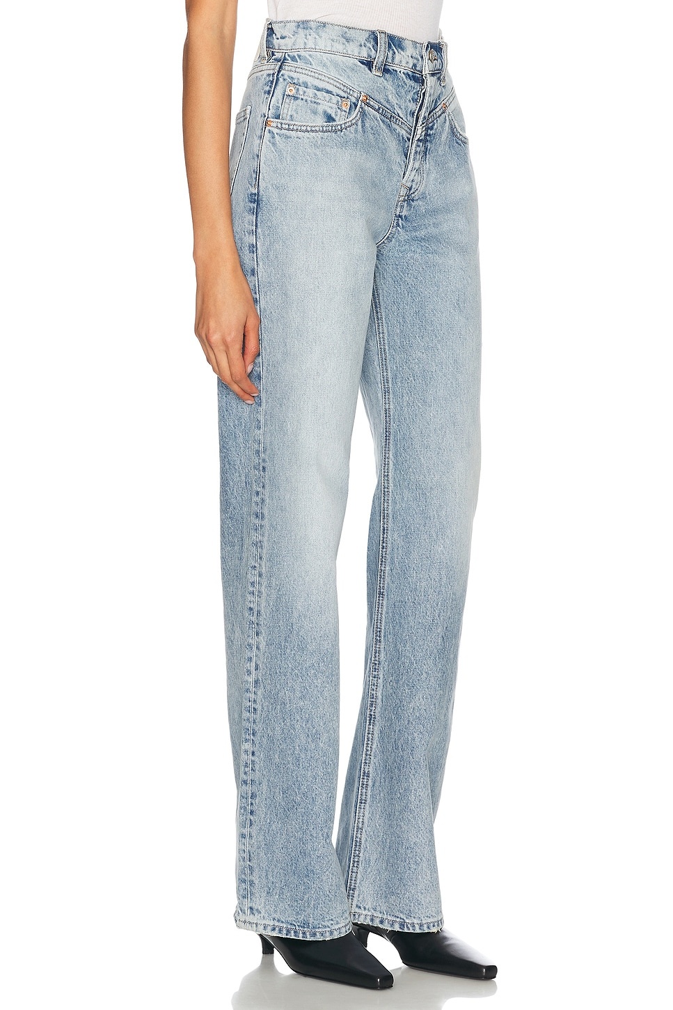 Katya Seamed Loose Wide Leg - 2