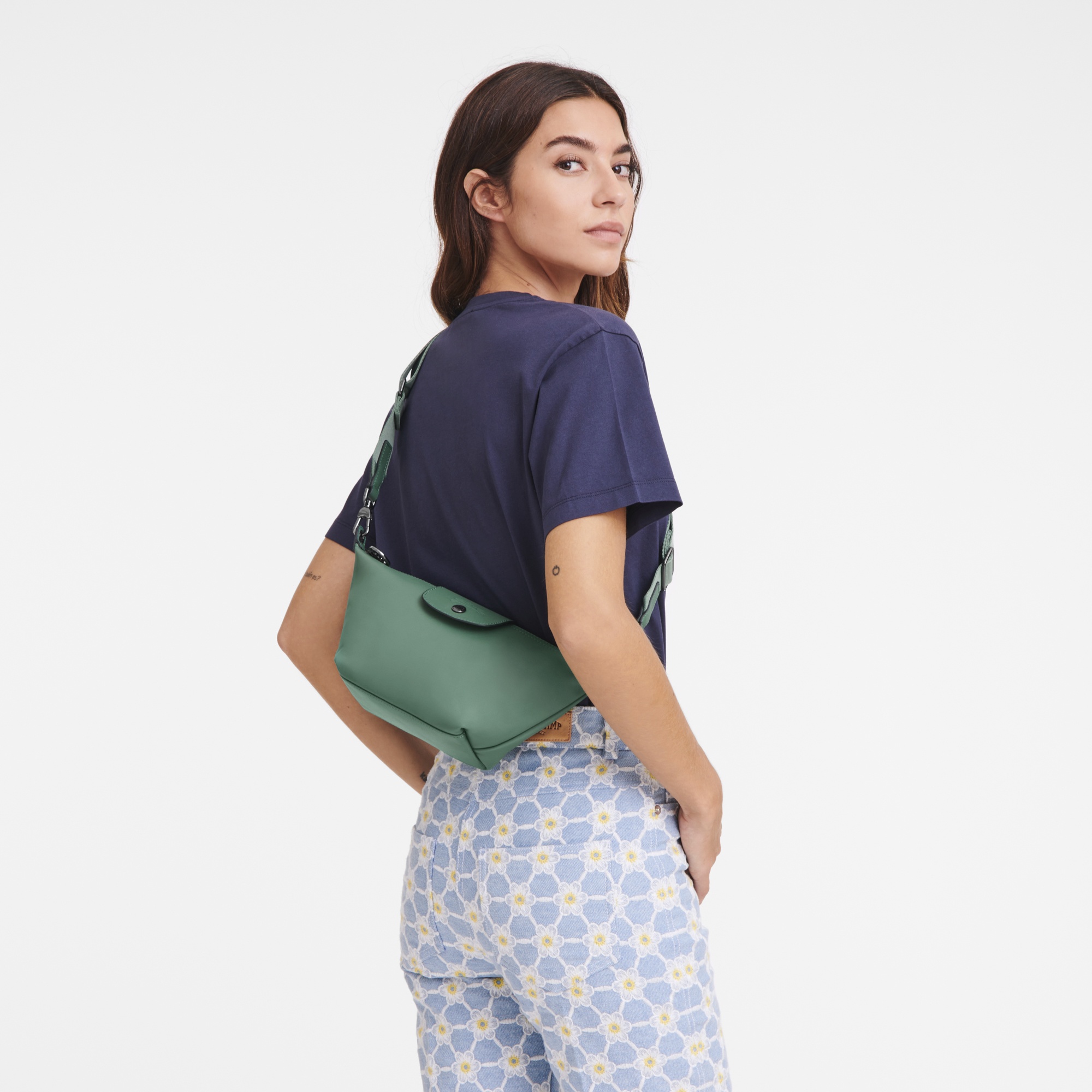 Le Pliage Xtra XS Crossbody bag Sage - Leather - 2
