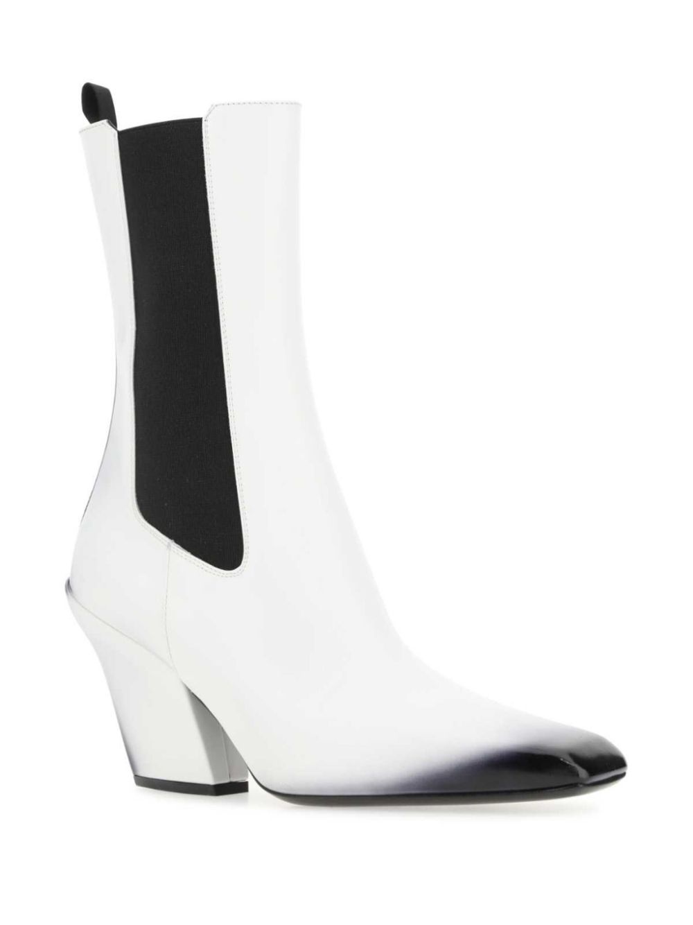 100mm leather Chelsea boots - 2