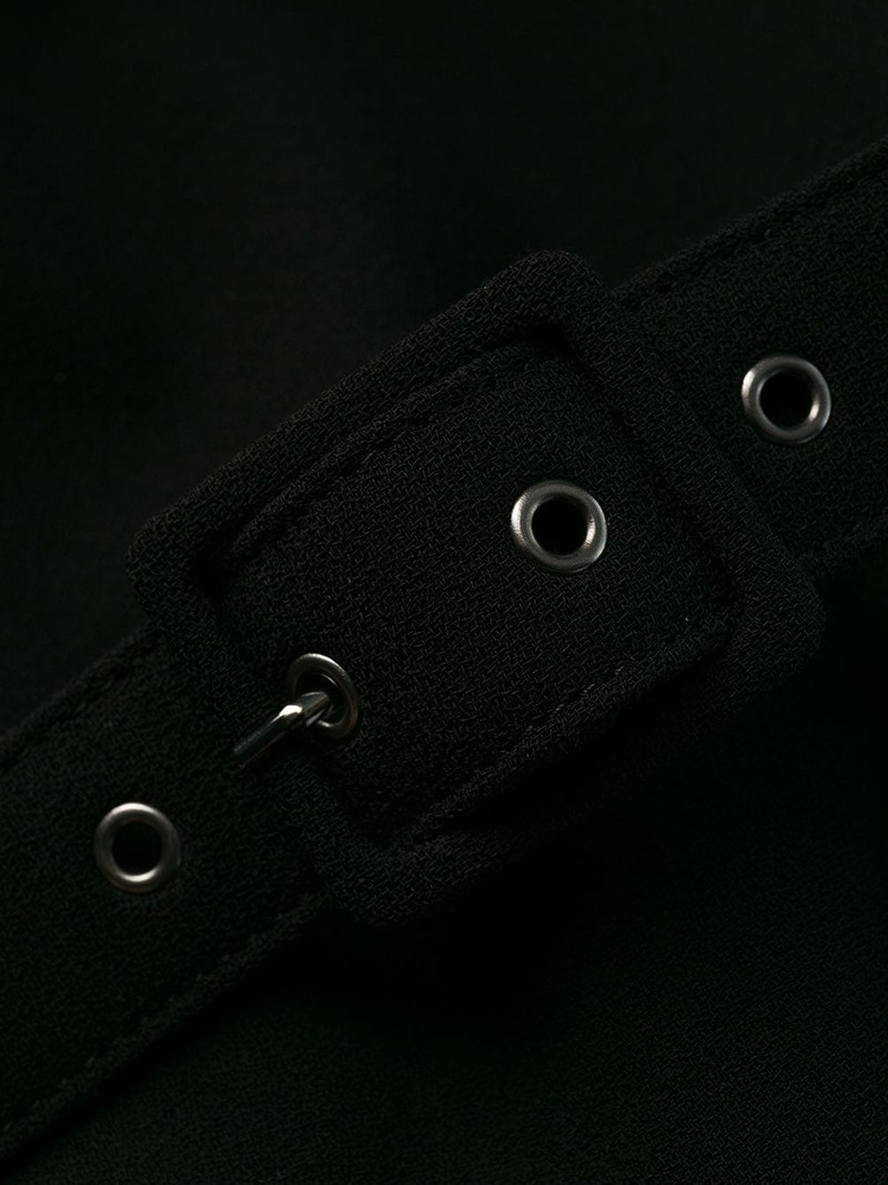 belted structured dress 6