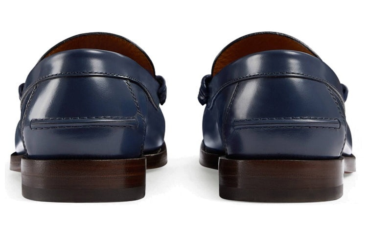 Gucci Interlocking G Loafer 'Blue' 738470-17X00-4157 - 4