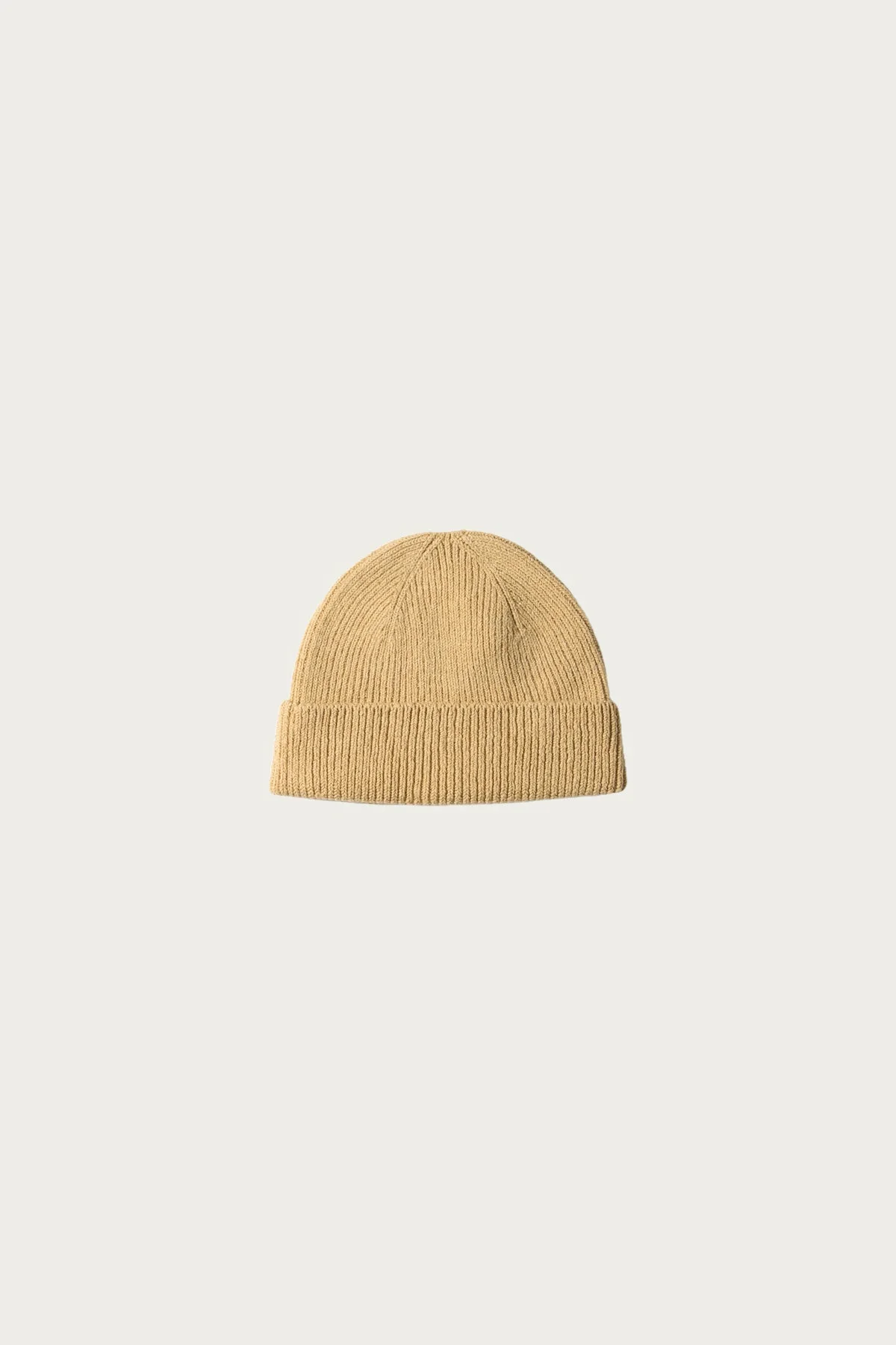 Washi/Recycled Cotton Beanie - Beige - 1