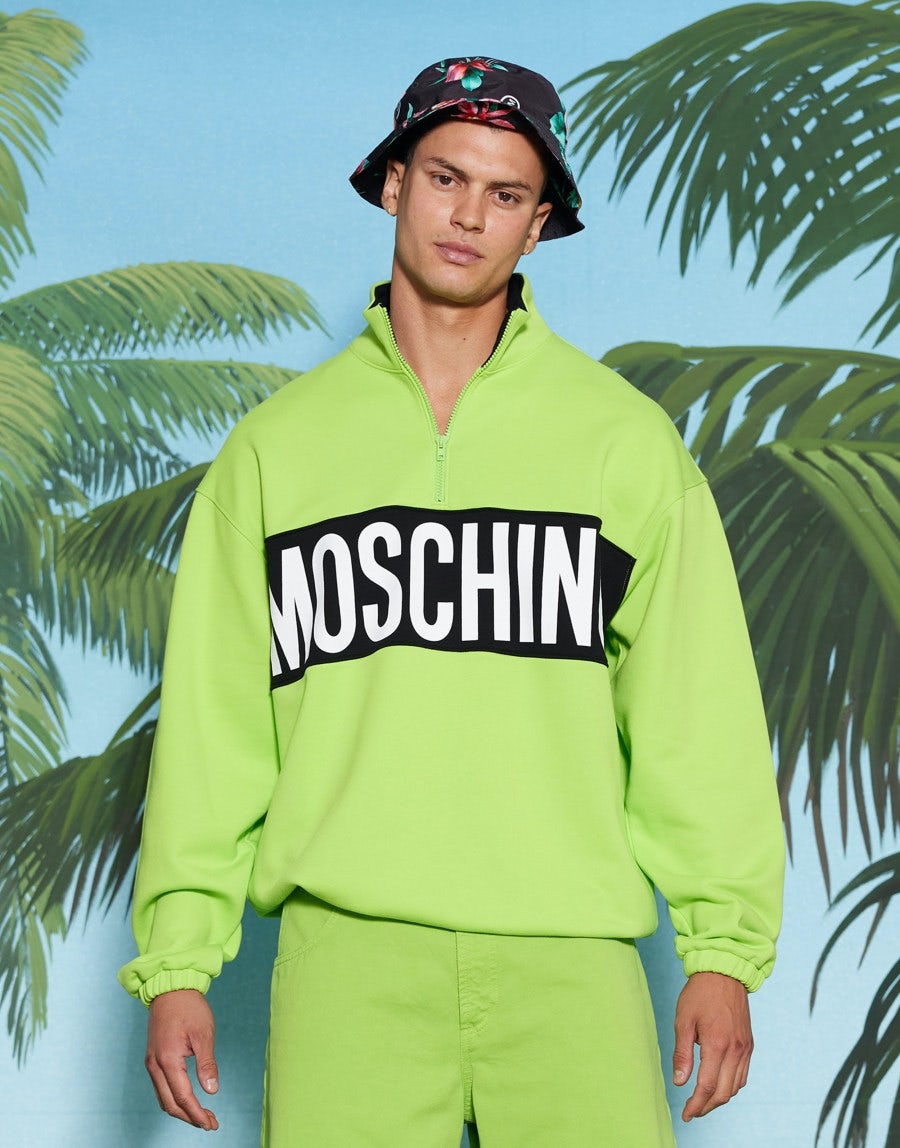 LOGO BAND ORGANIC COTTON SWEATSHIRT - 5