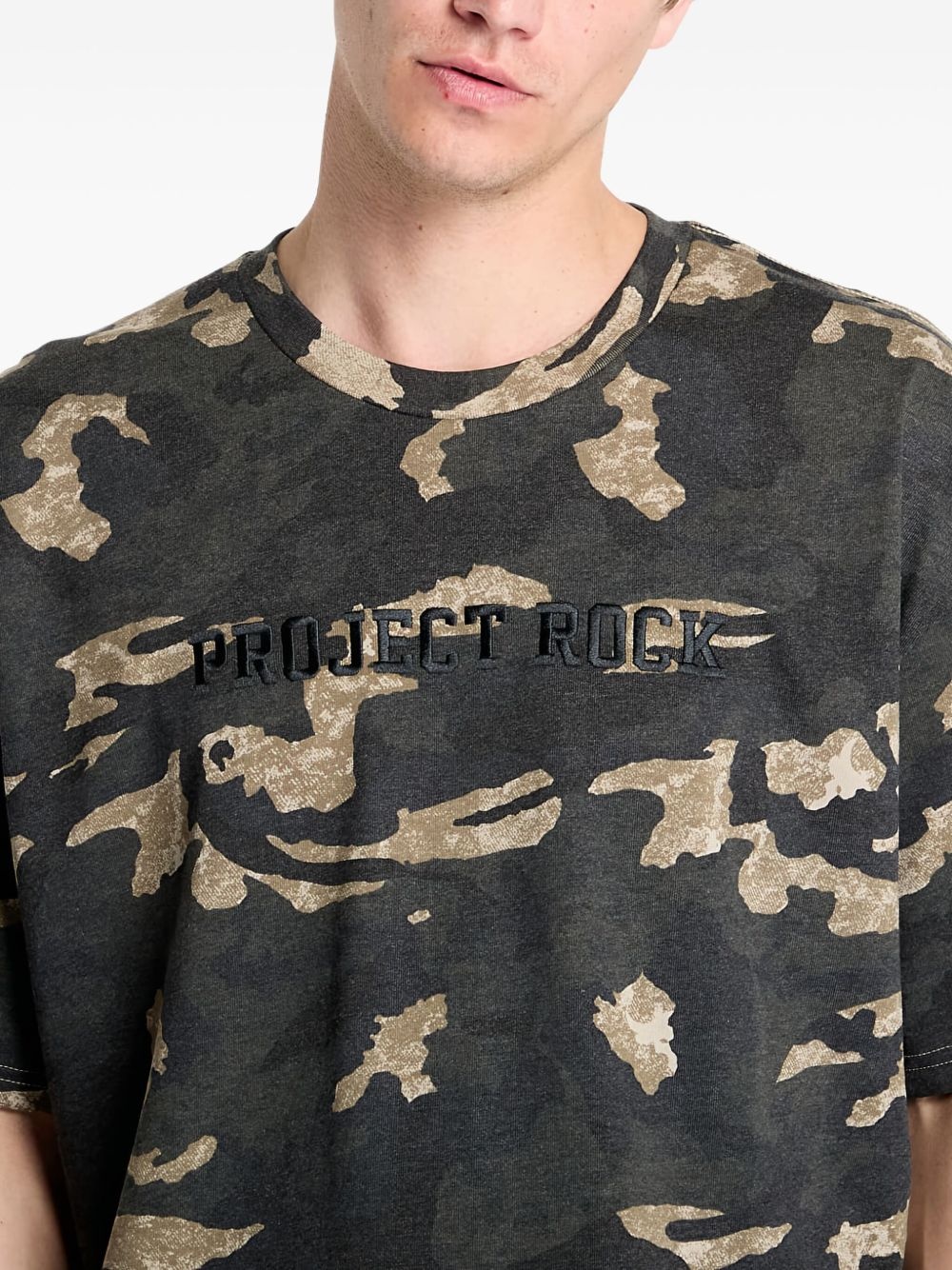 Project Rock camo-print T-shirt - 4