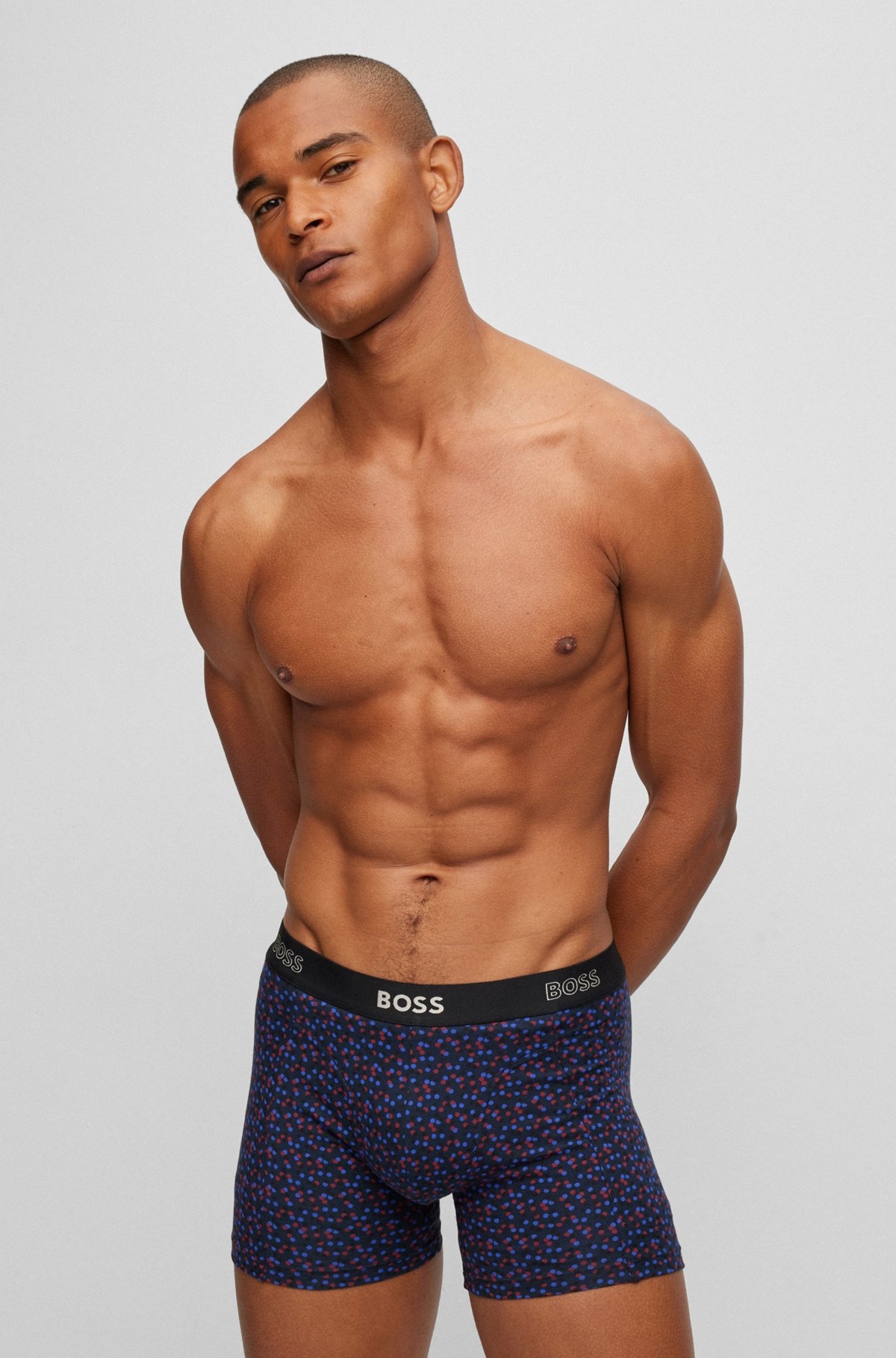 TWO-PACK OF BOXER BRIEFS WITH LOGO WAISTBANDS - 6