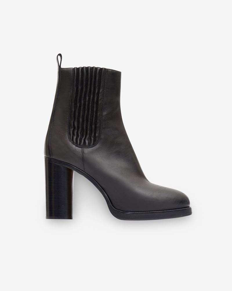 LILDE LEATHER ANKLE BOOTS - 1