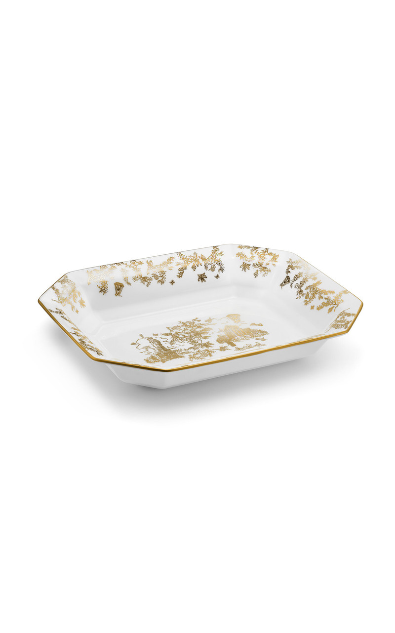 Tiffany & Co. Toile China Platter metallic outlook