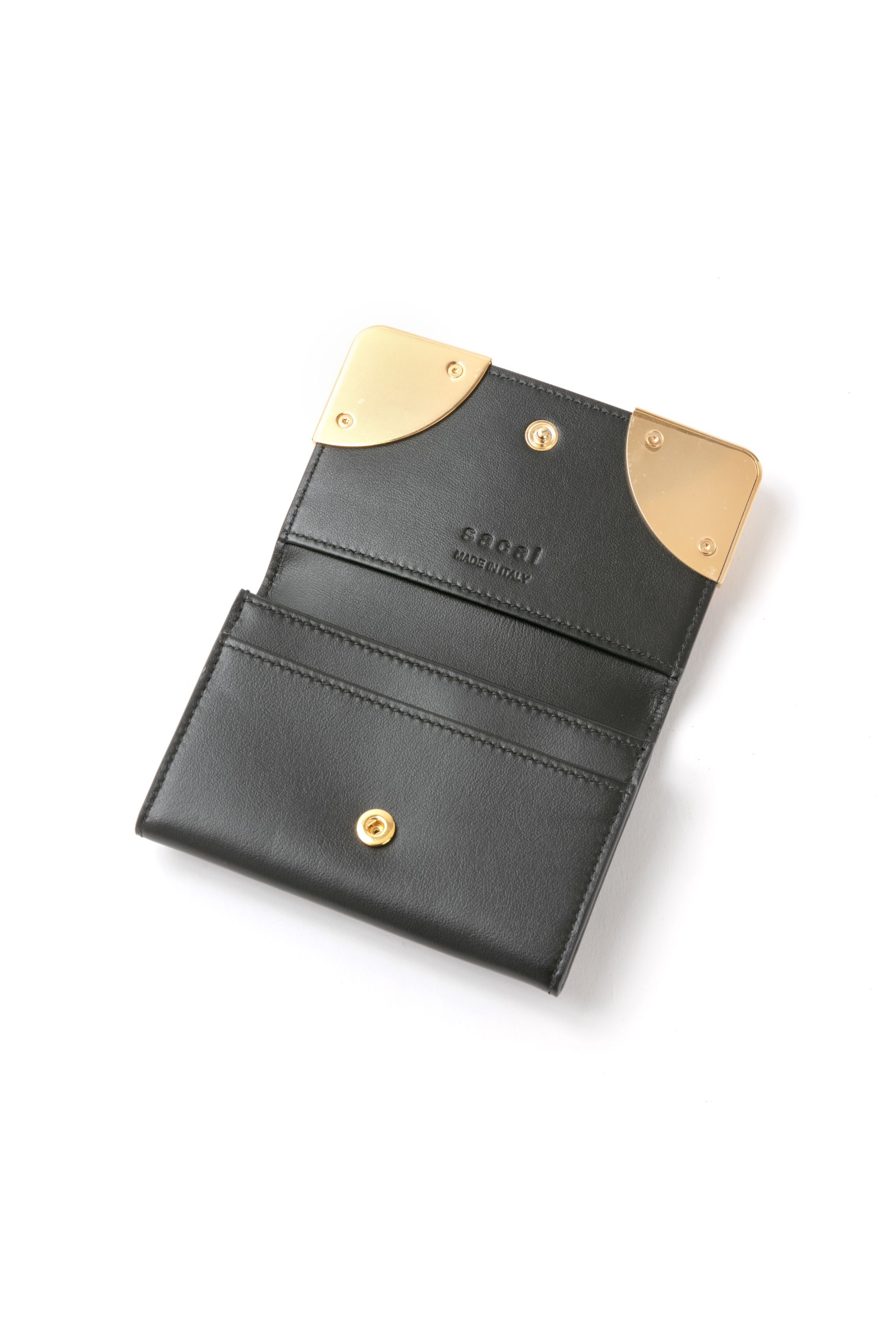 【sacai】Corner l Card Case sacai Corner Metal Card Case | REVERSIBLE