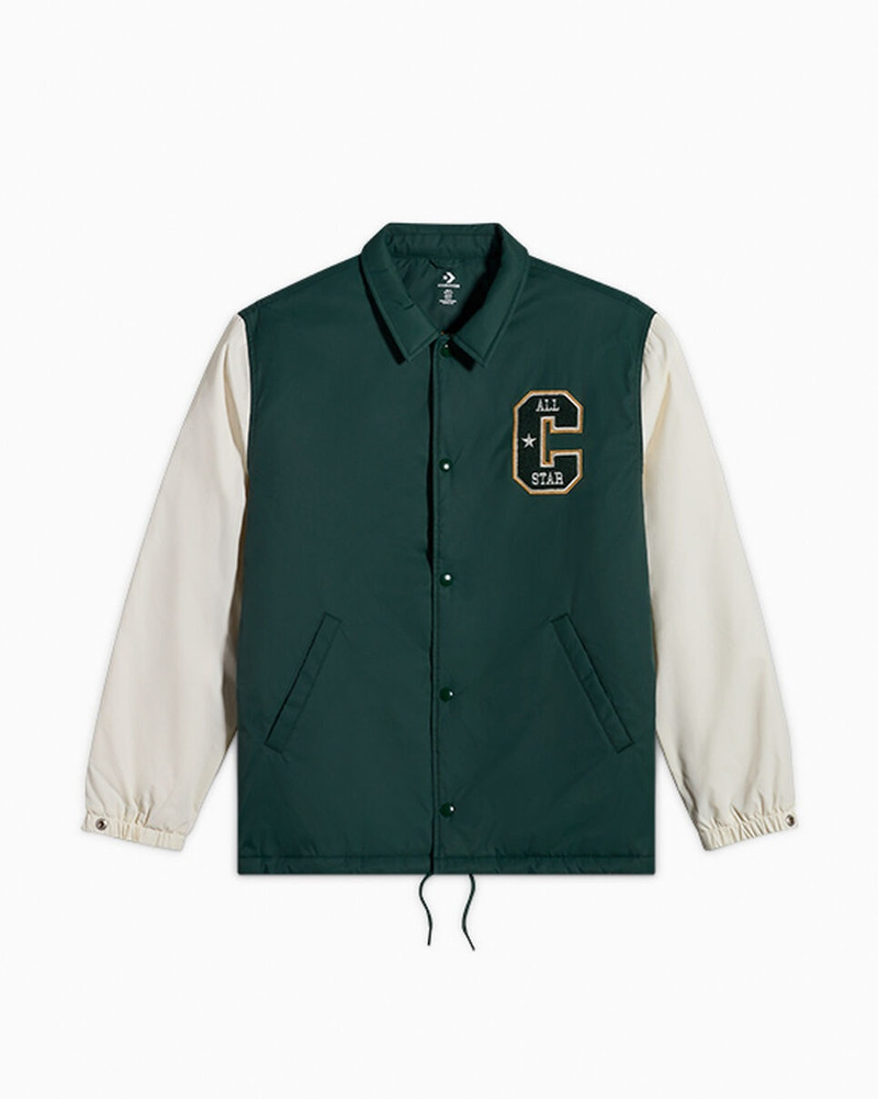 Retro Color Blocked Coaches Jacket 1