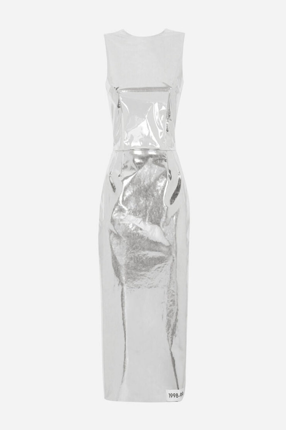 KIM DOLCE & GABBANA Foiled jersey calf-length Dress - 1