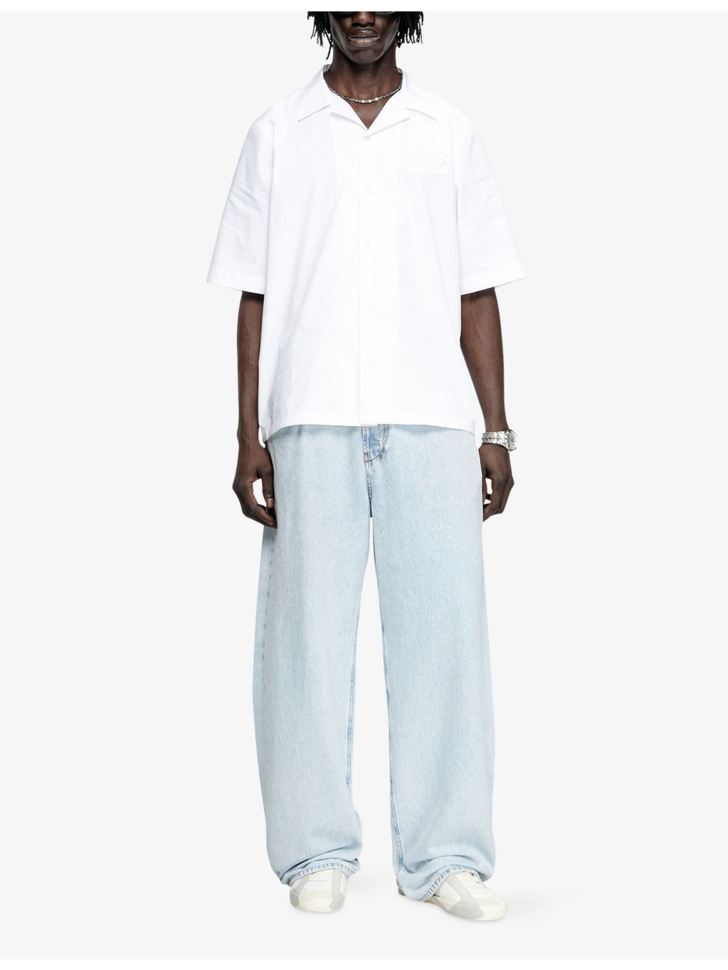 S-Mac Pcal Notched-Collar Cotton Bowling Shirt - 2