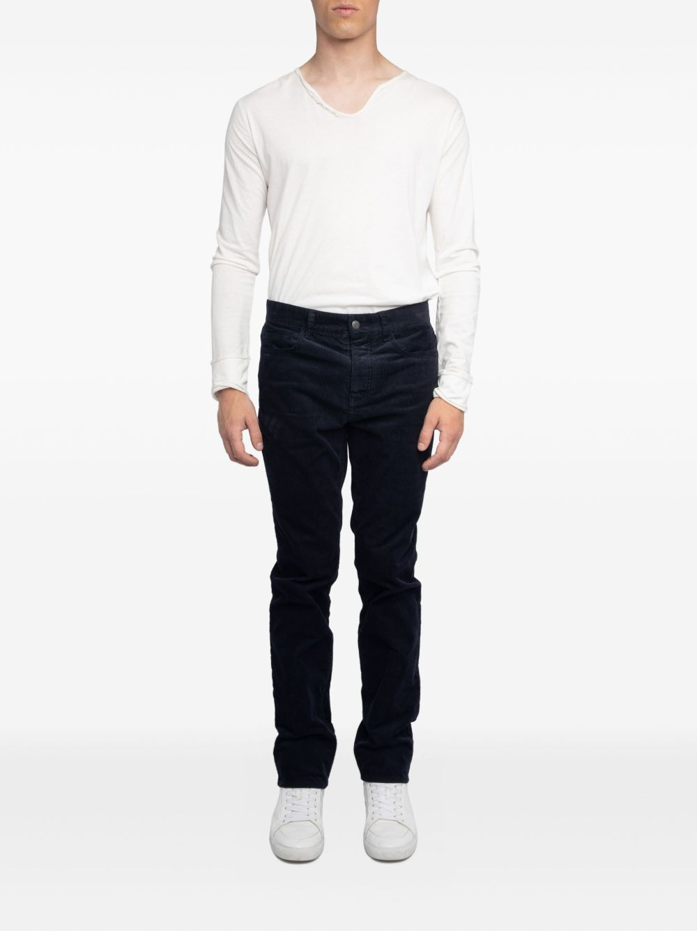 straight-leg trousers - 2