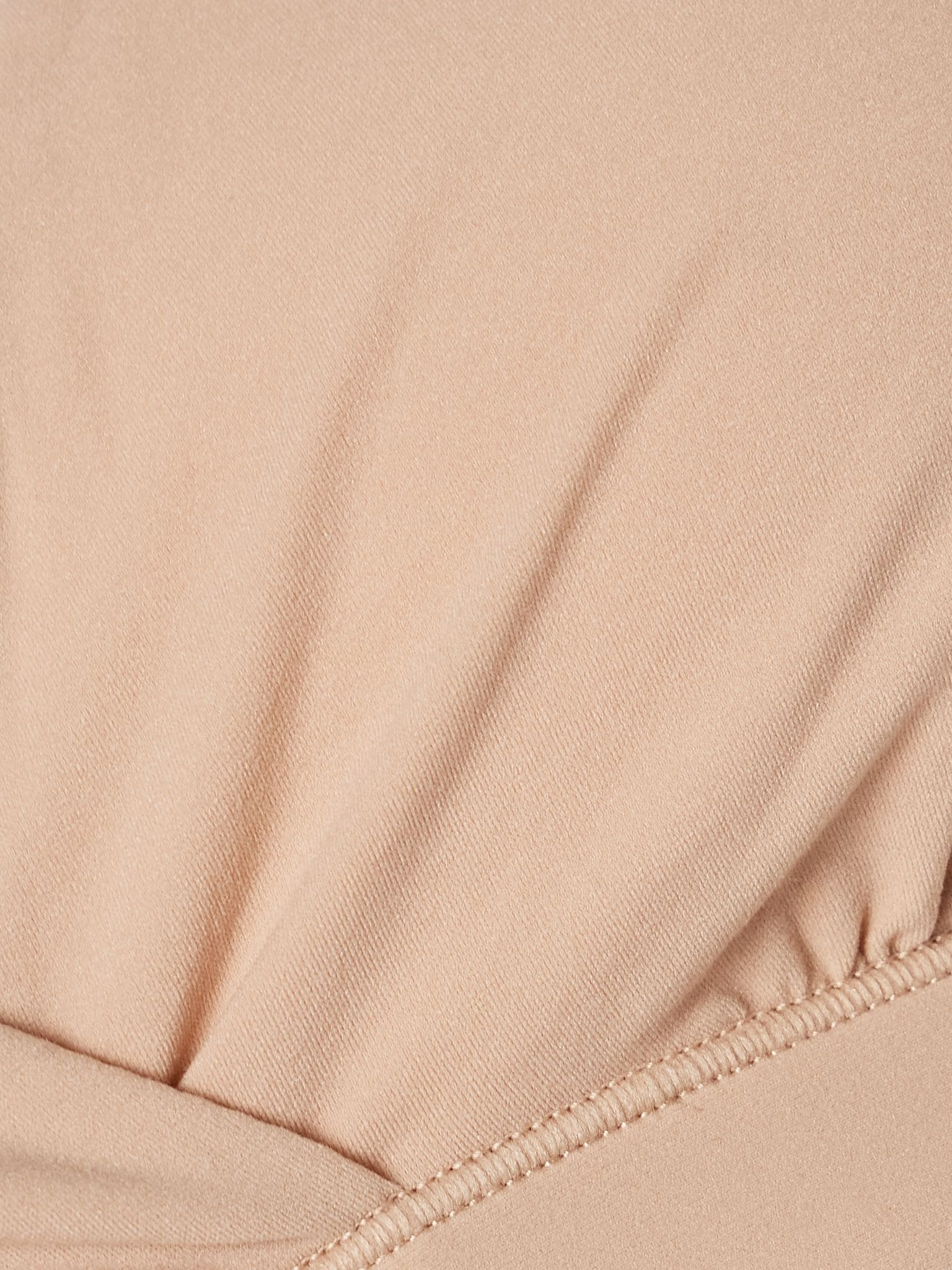 Fits Everybody Crossover Bralette - Clay Beige - 2