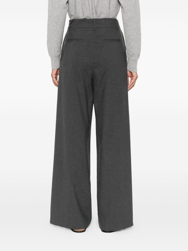 belt-loops straight trousers 4