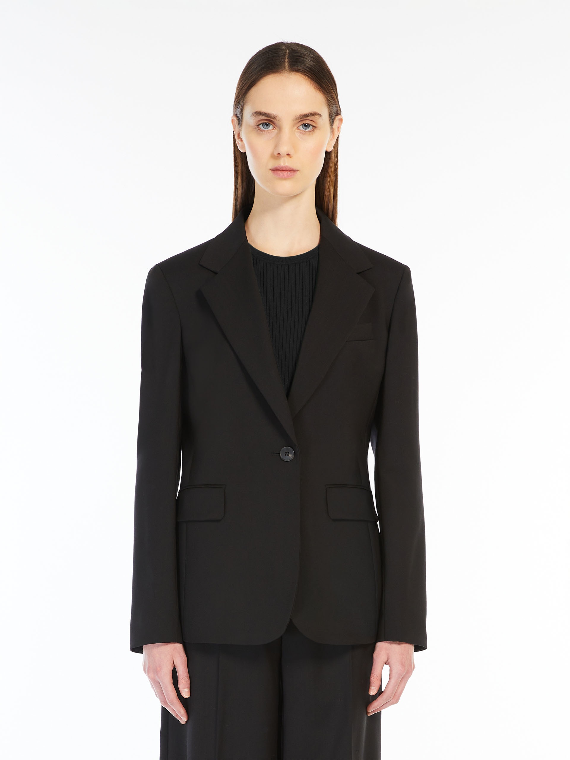 LAMINE Natural stretch wool blazer - 3