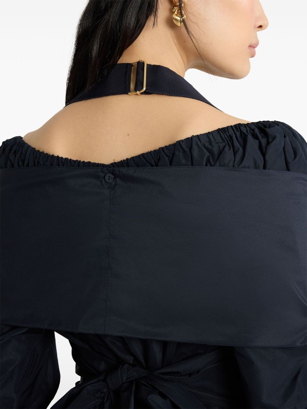 wrap blouse - 5