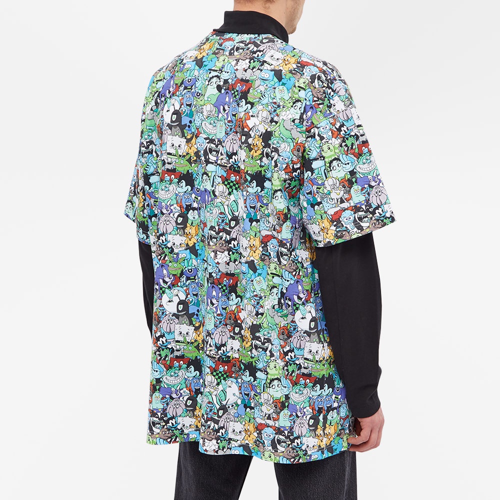 VETEMENTS Oversize Cartoon Mania Tee - 5