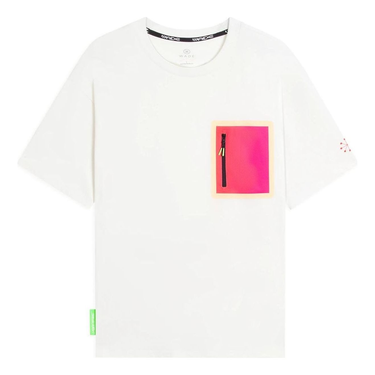 Li-Ning Way Of Wade Graphic Pocket T-shirt 'White' AHSSA43-1 - 1