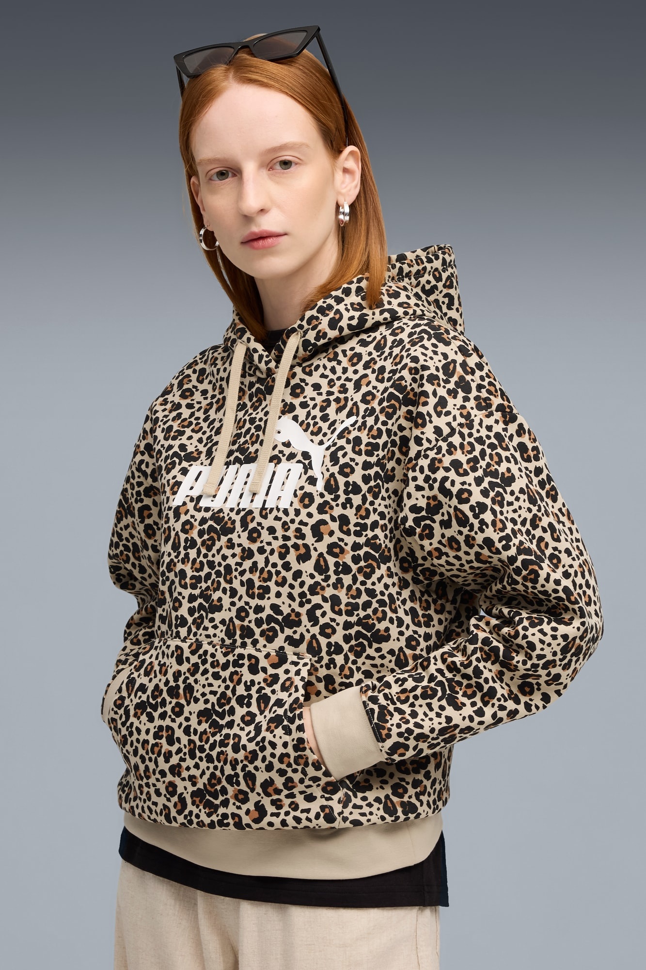 ESS GRAPHIC Animal Hoodie Women - 3