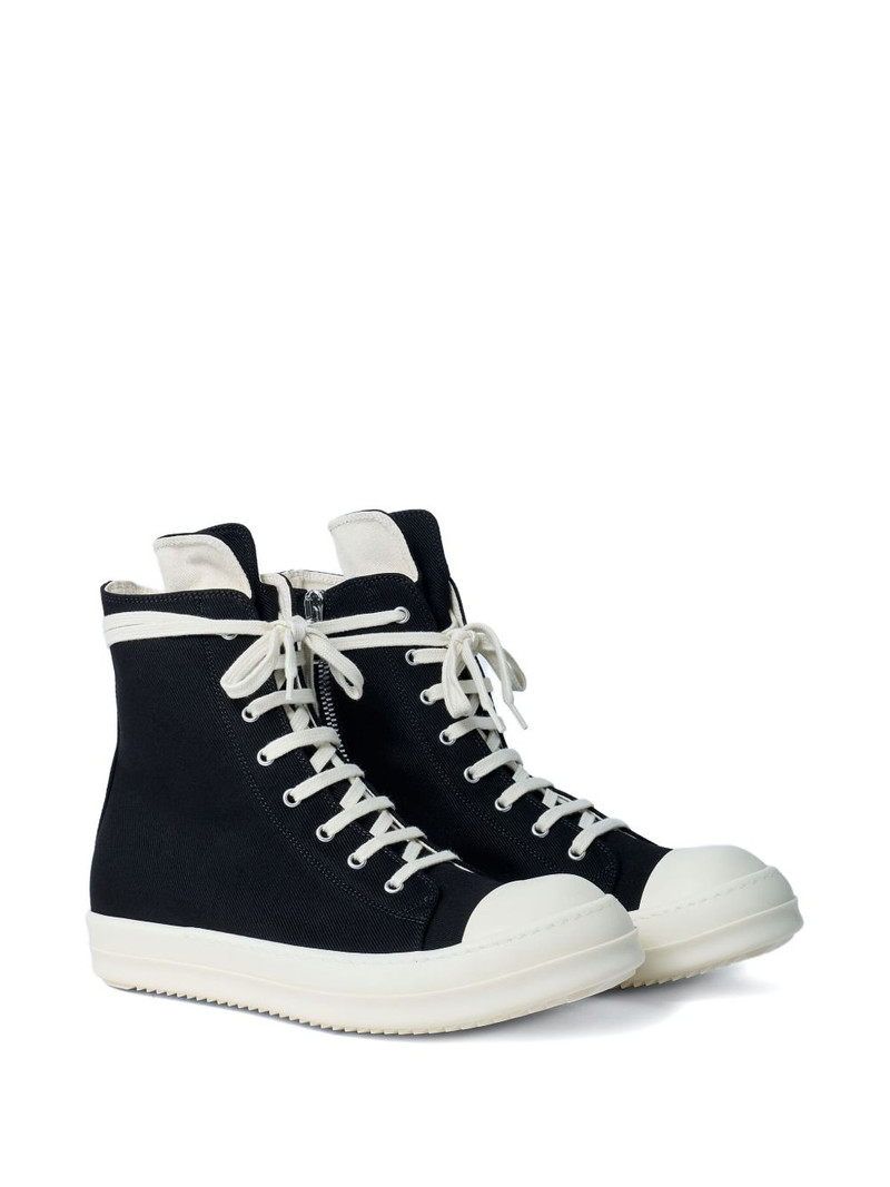 Rick Owens DRKSHDW high-top lace-up sneakers outlook