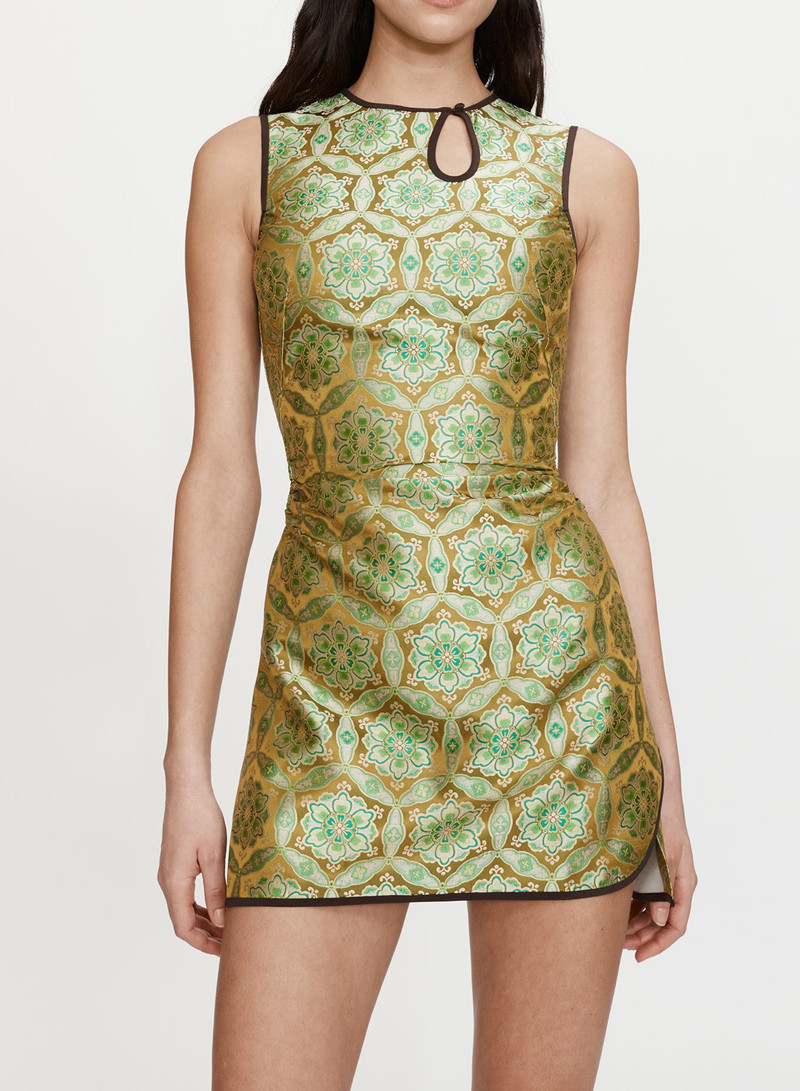 CHRISTOPHER ESBER Palmira Loophole Mini Tank Dress outlook