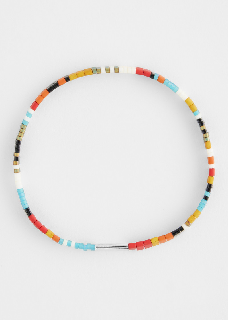 'Signature Stripe' Flat Bead Bracelet 3