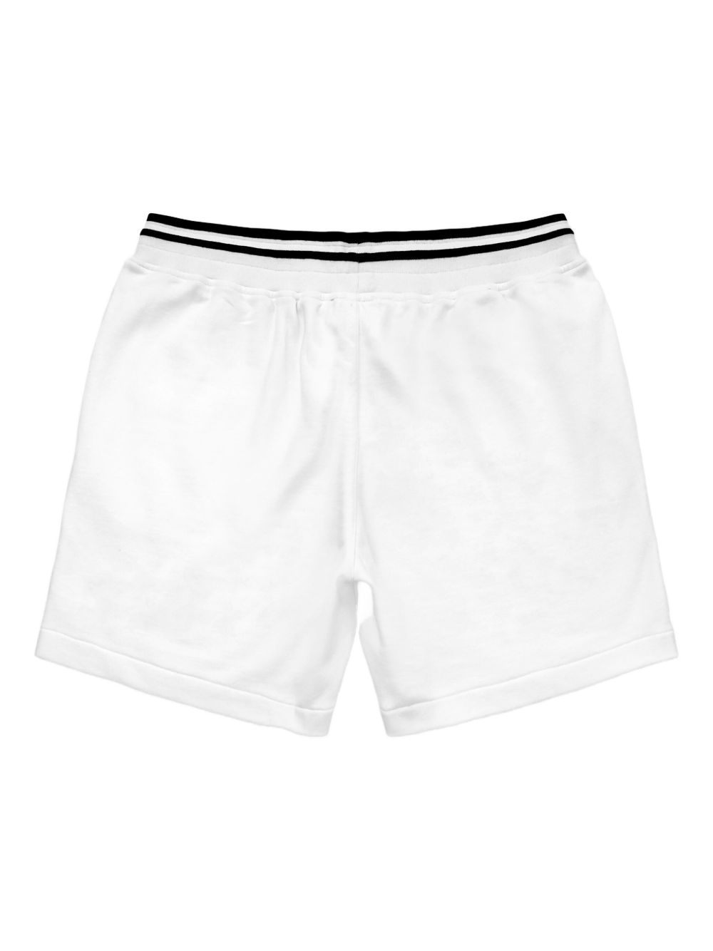 logo-embroidered drawstring shorts - 2