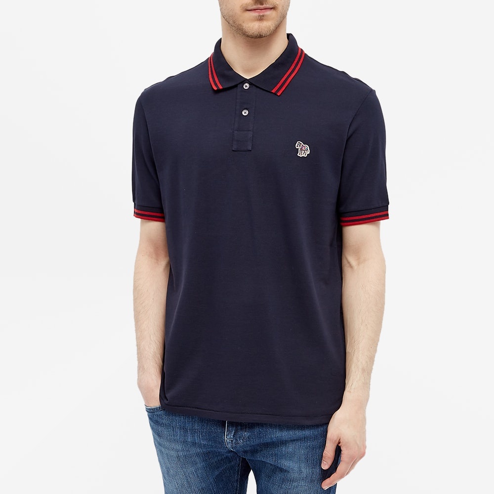 Paul Smith Zebra Tipped Polo - 3