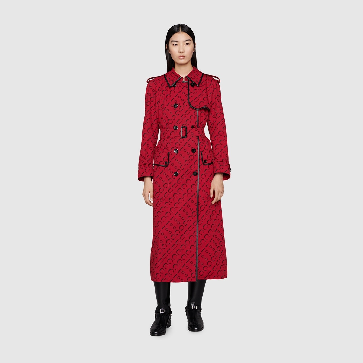 Gucci 100 trench coat - 3