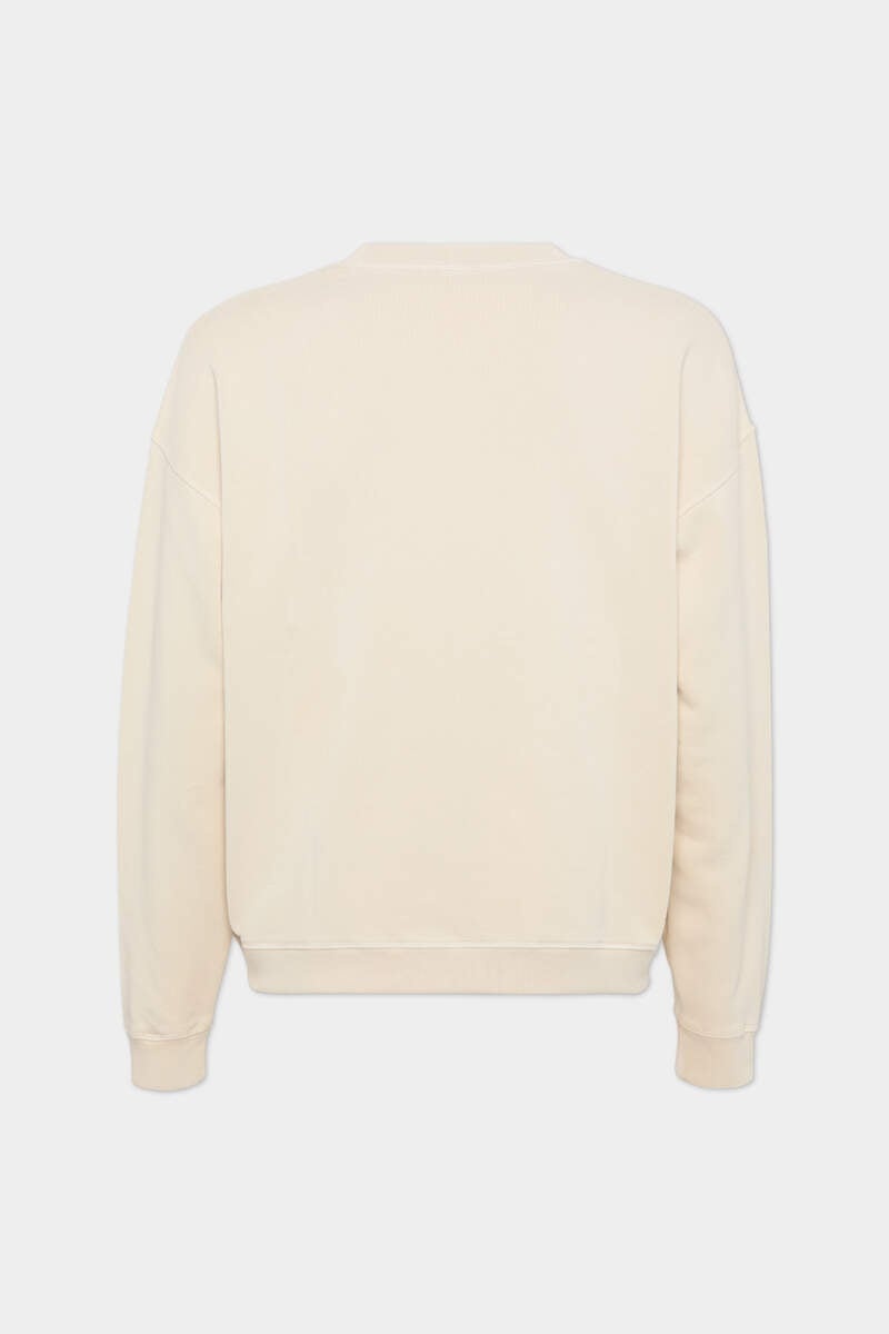 RELAX FIT DSQUARED2 HERITAGE CREWNECK - 2