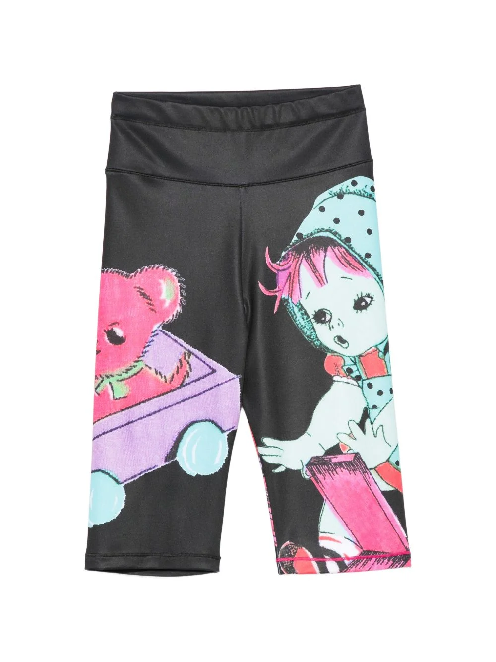 Oh NO printed bike shorts - 1