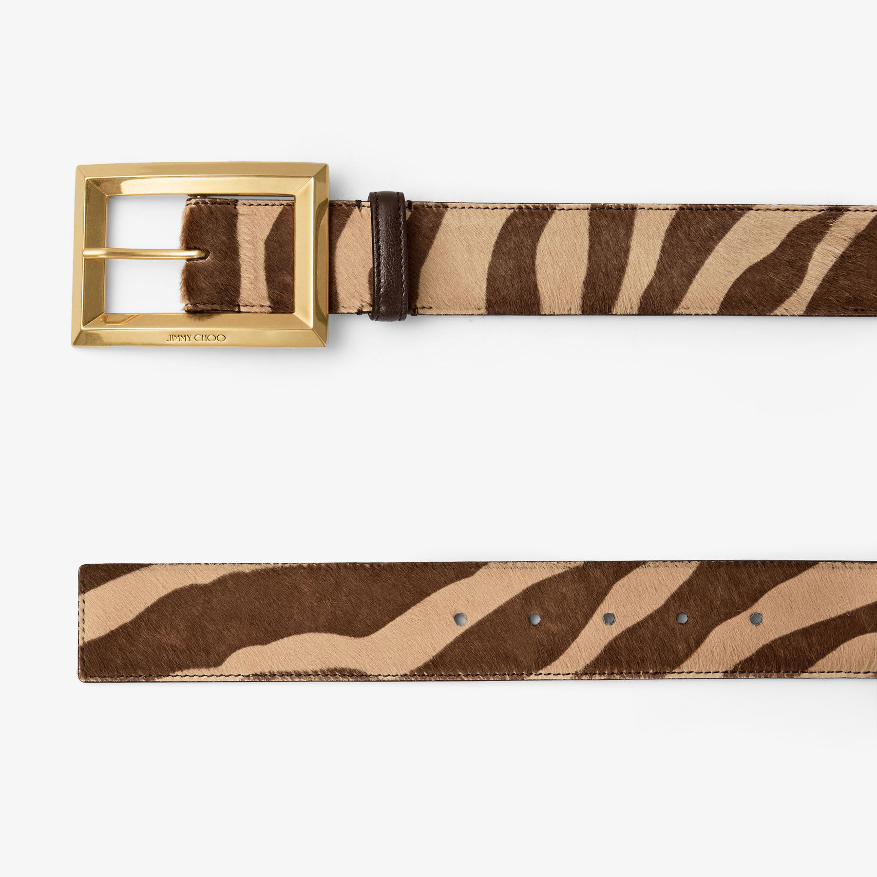 Arlie
Natural Zebra Printed Pony Belt - 4