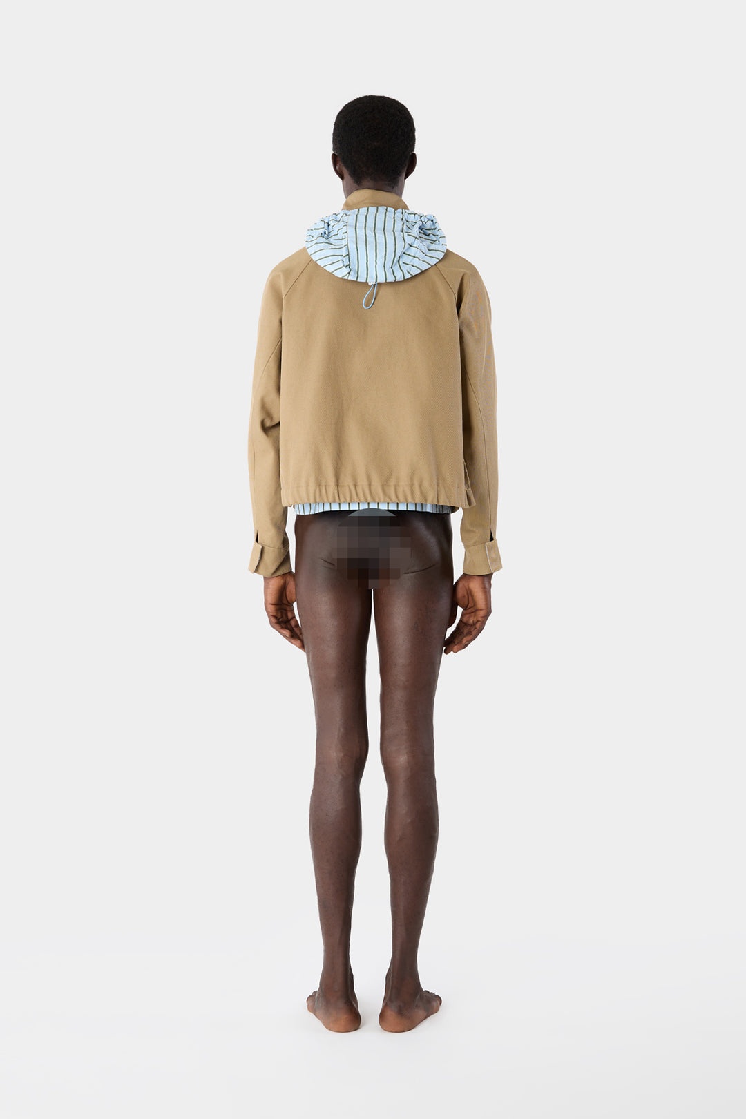 REVERSIBLE AVIATOR JACKET / beige - 3
