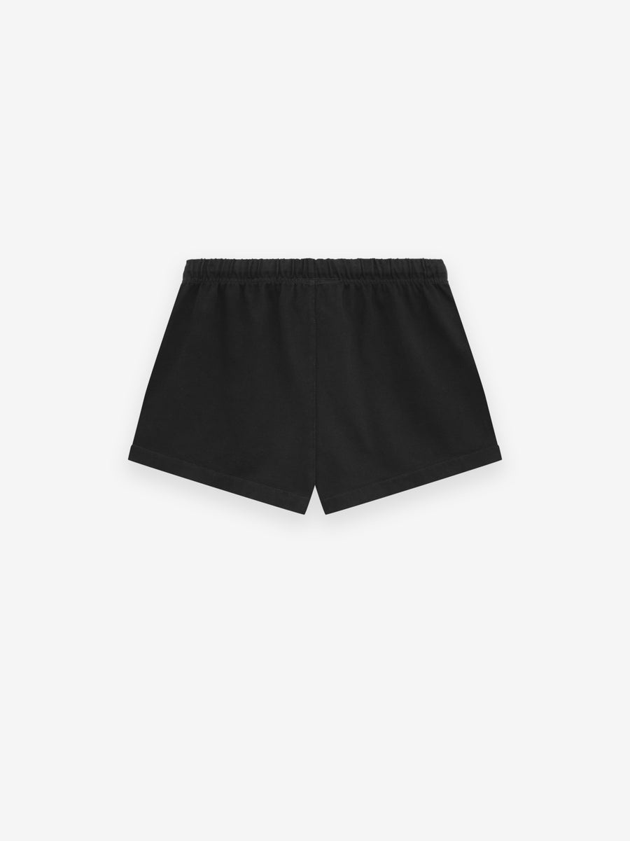 Womens Heavy Jersey Running Shorts - 2
