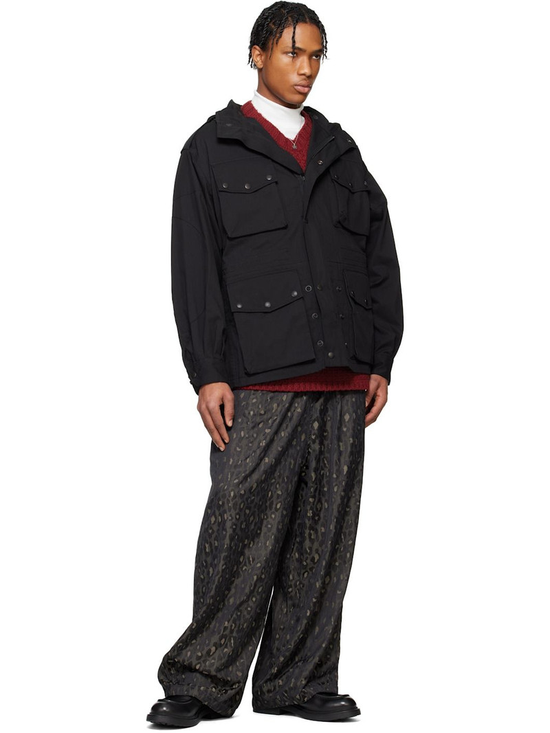 NEEDLES Black Leopard H. D. Trousers outlook