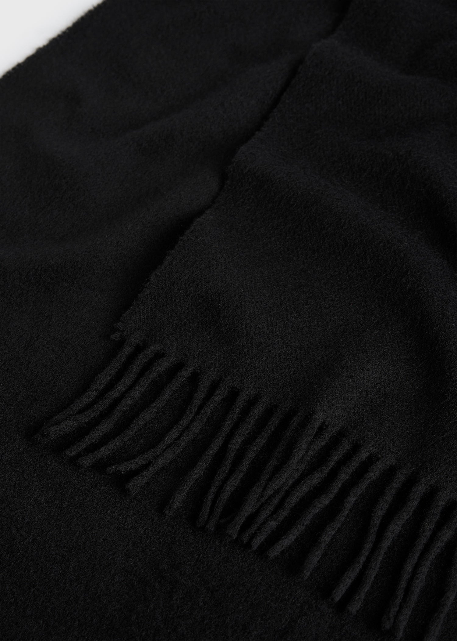 Cashmere scarf black - 4