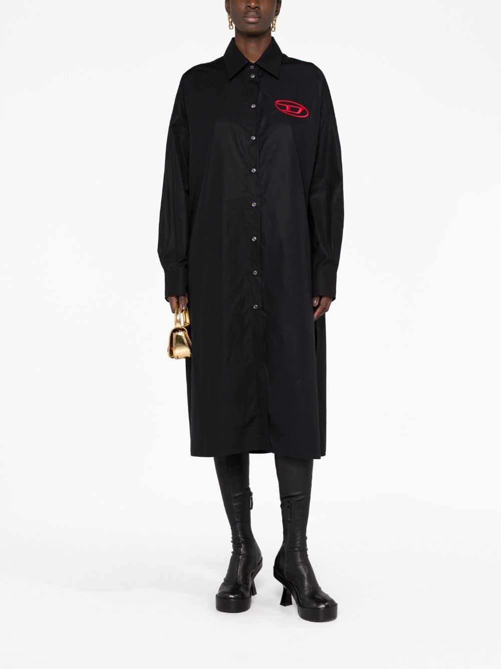 D-Lun cotton shirt dress - 2