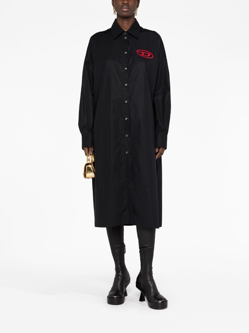 Diesel D-Lun cotton shirt dress outlook