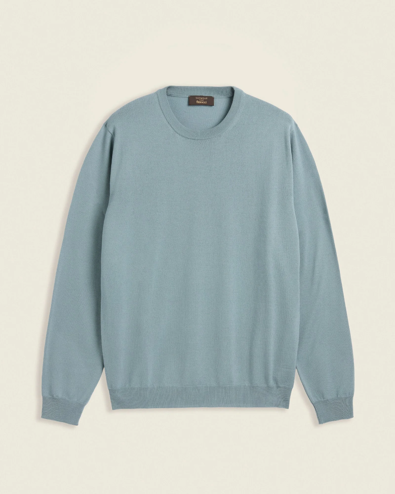 Slim fit Flexwool crewneck sweater - 1