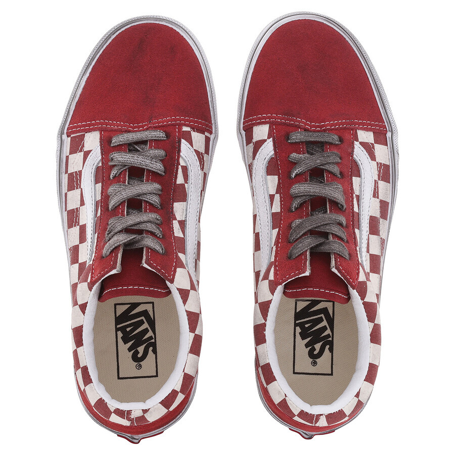 Vans Old Skool Stressed Checkboard Sneakers - 3