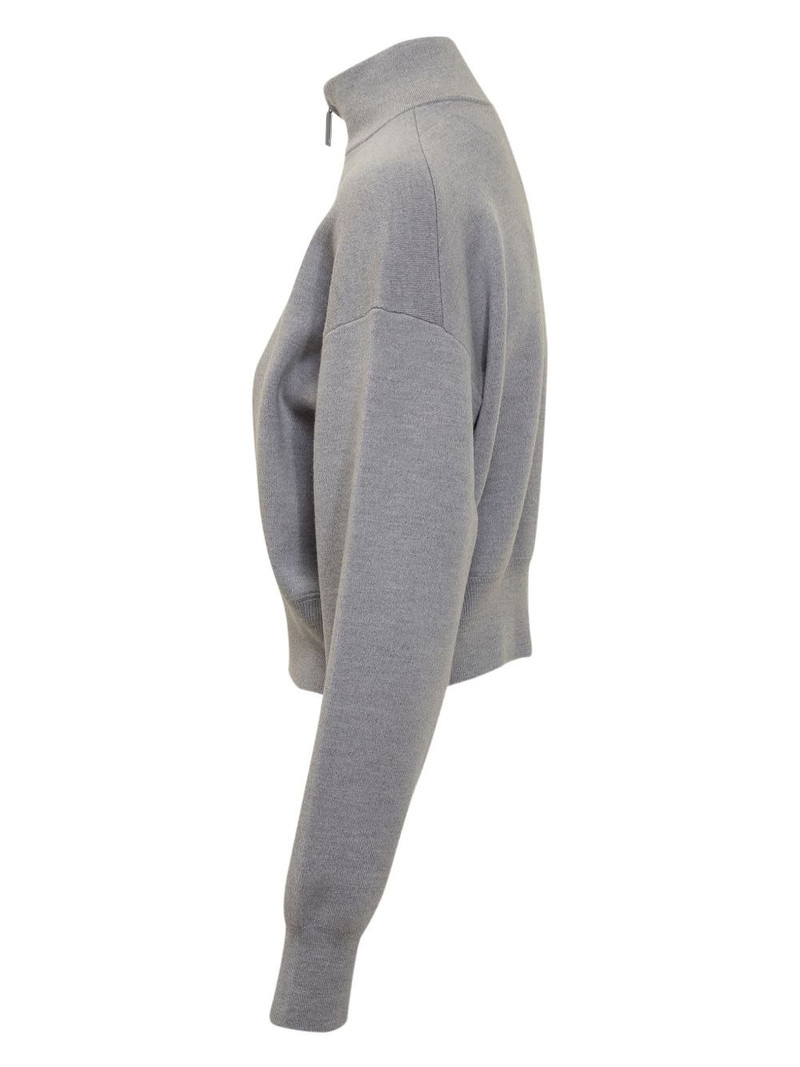 Victoria Beckham half-zip sweater outlook