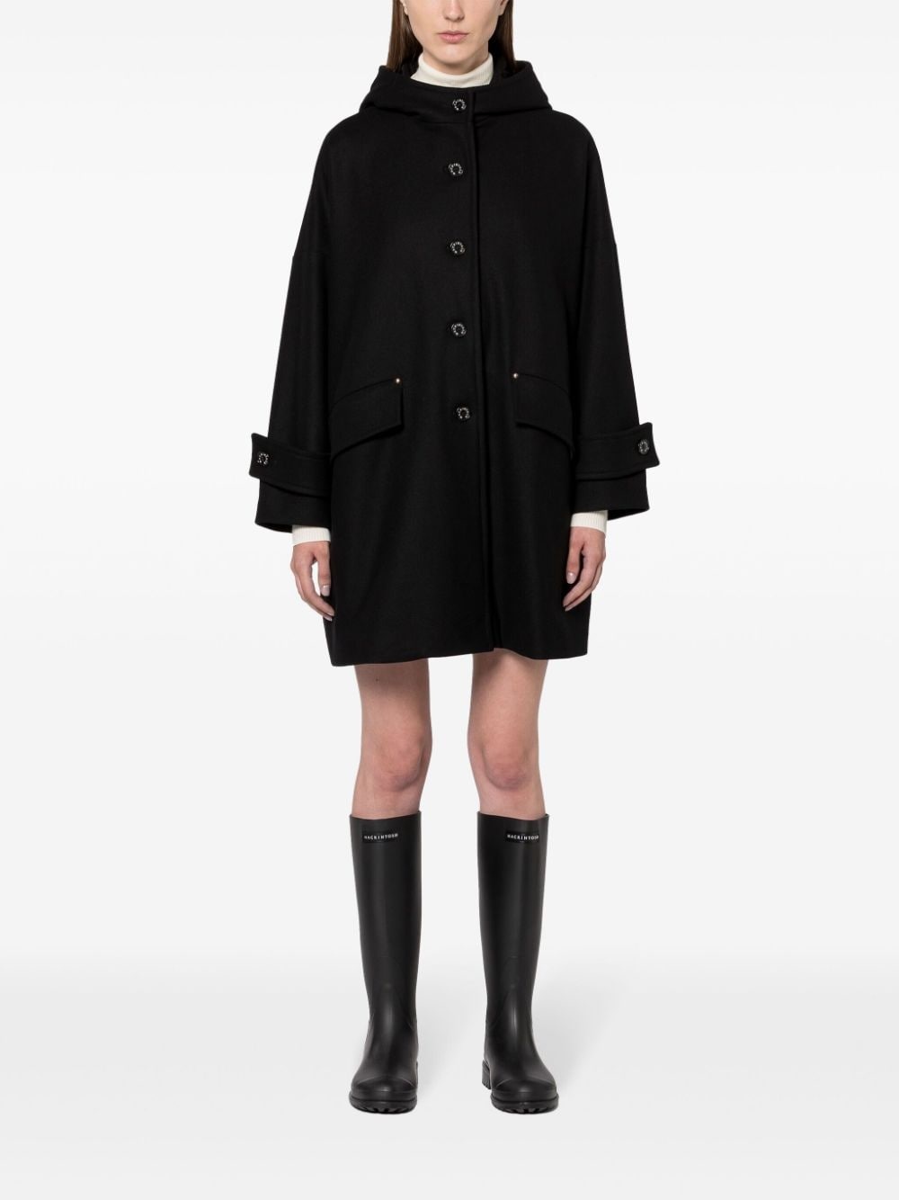 Humbie Hood overcoat - 3