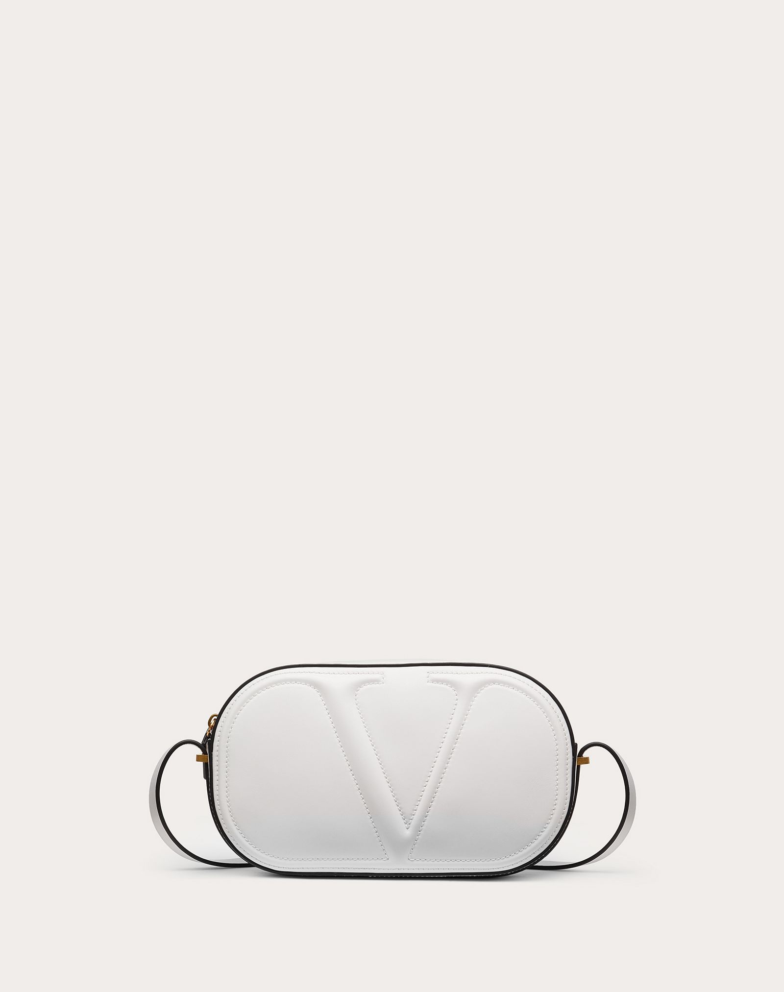 VLogo Walk Calfskin Crossbody Bag - 1