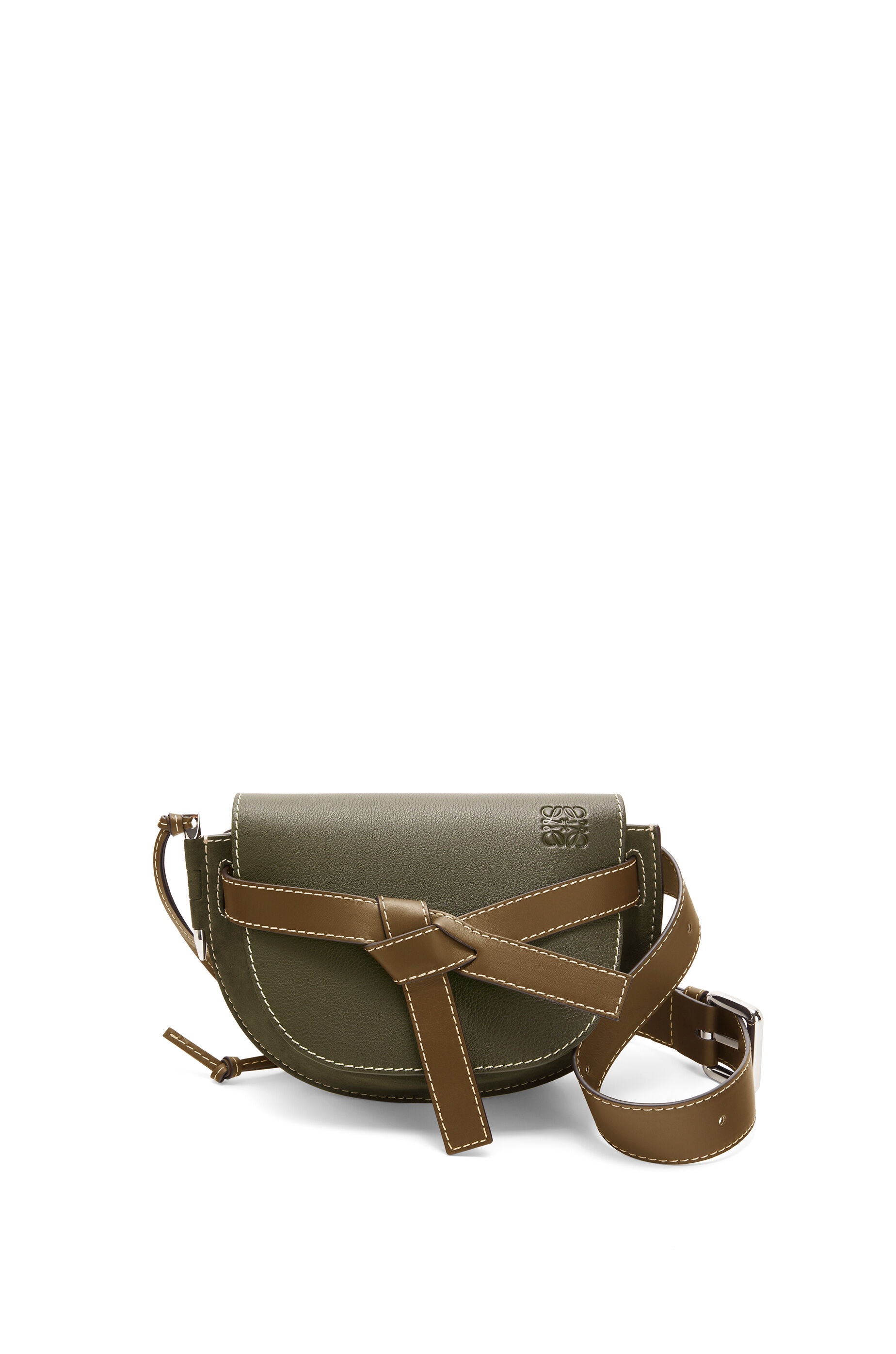 Large Gate bumbag in suede and calfkin - 2