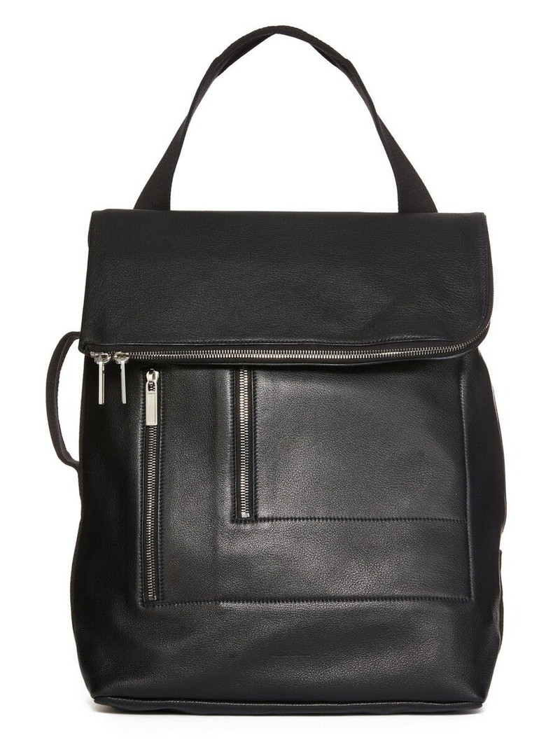 Cargo leather backpack 1