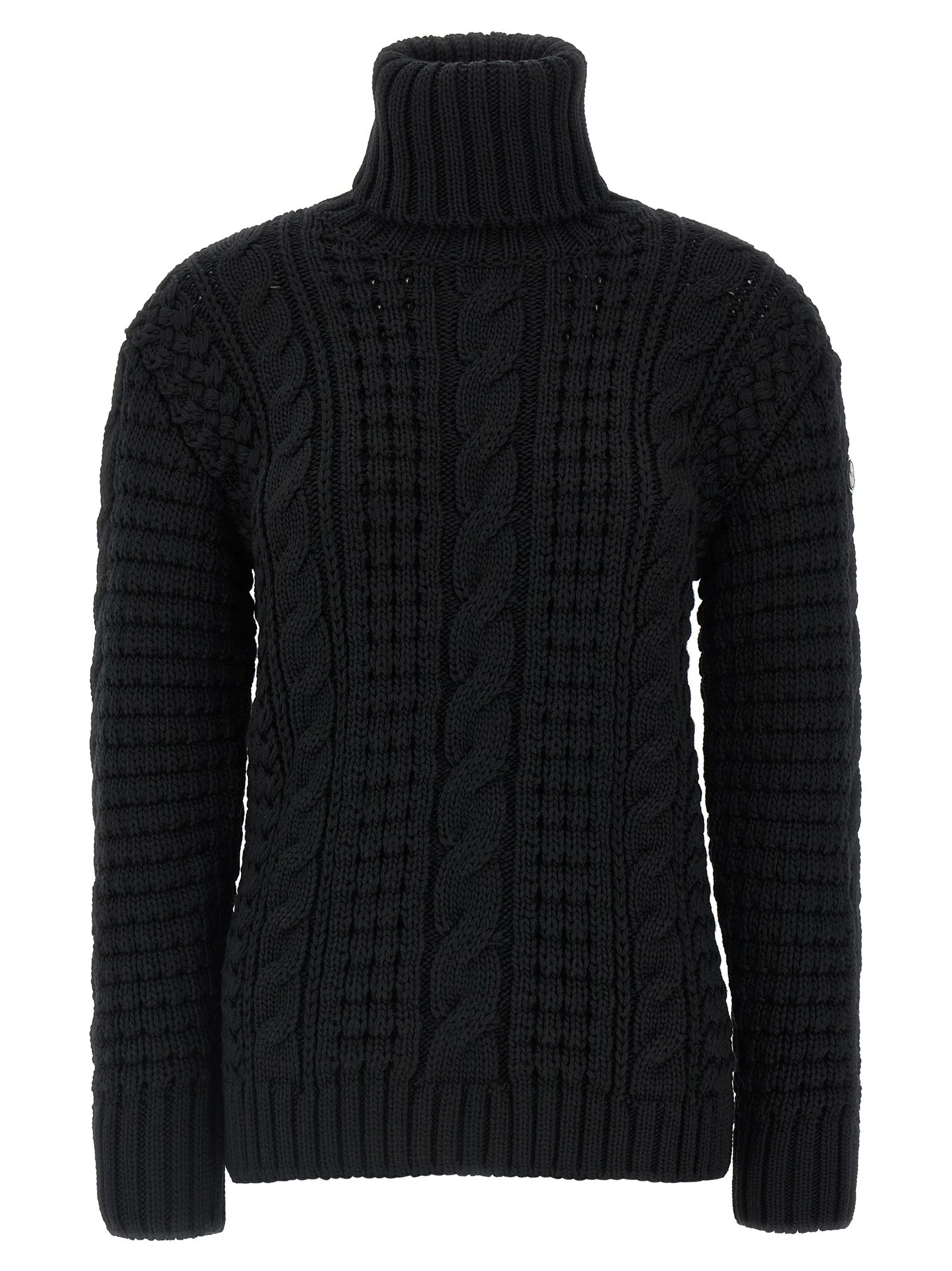 Moncler Genius Women Moncler X Edward Enninful Tricot Turtleneck Sweater - 1