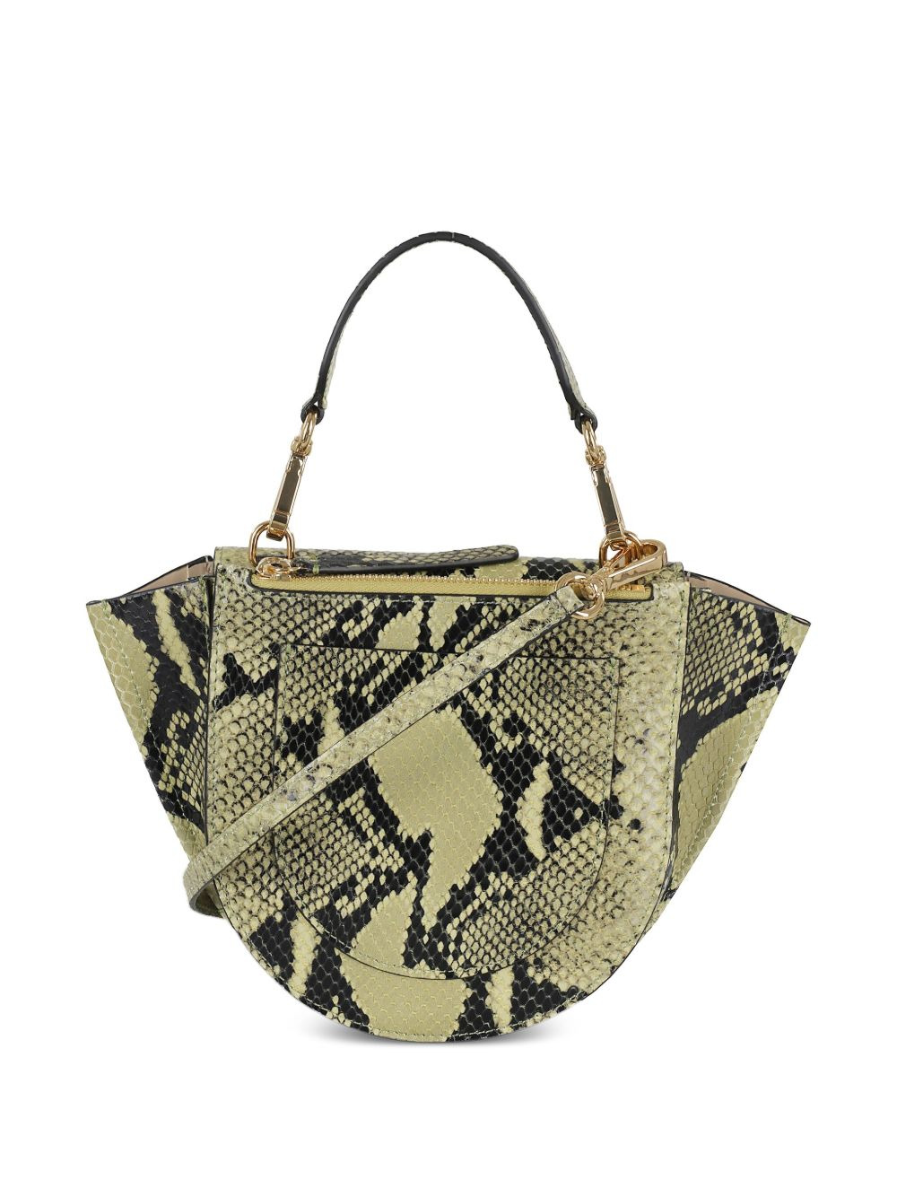 mini Hortensia python-print cross body bag - 3