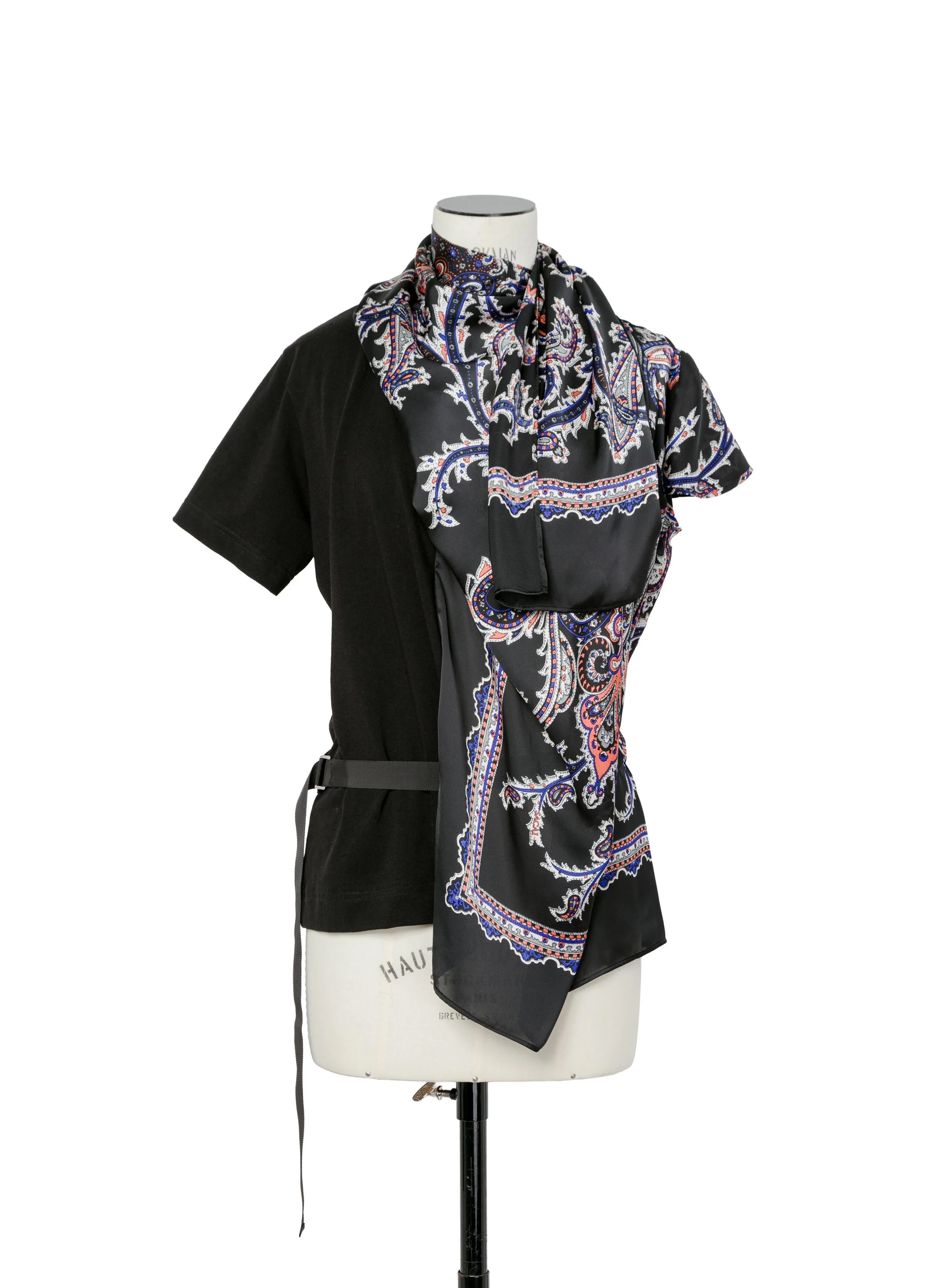 Paisley Print x Cotton Jersey T-Shirt - 1